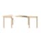 Flash Furniture 29.5 in W, 59 in L, 18 in H, Beechwood, Birch Plywood, Beech MK-ME088014-GG - alternate 9